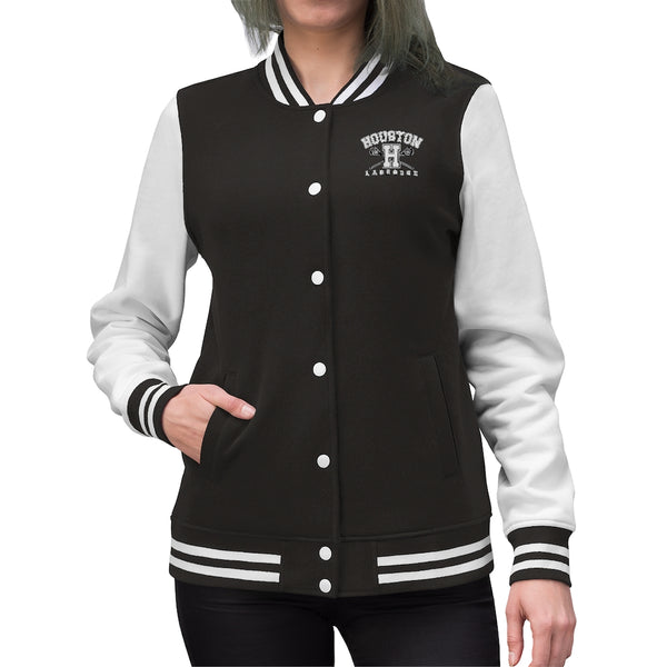 Embroidered Varsity Letterman Jacket