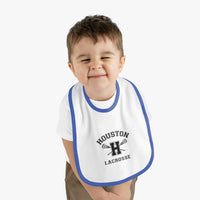 Baby Contrast Trim Jersey Bib