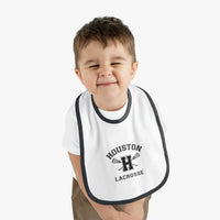 Baby Contrast Trim Jersey Bib